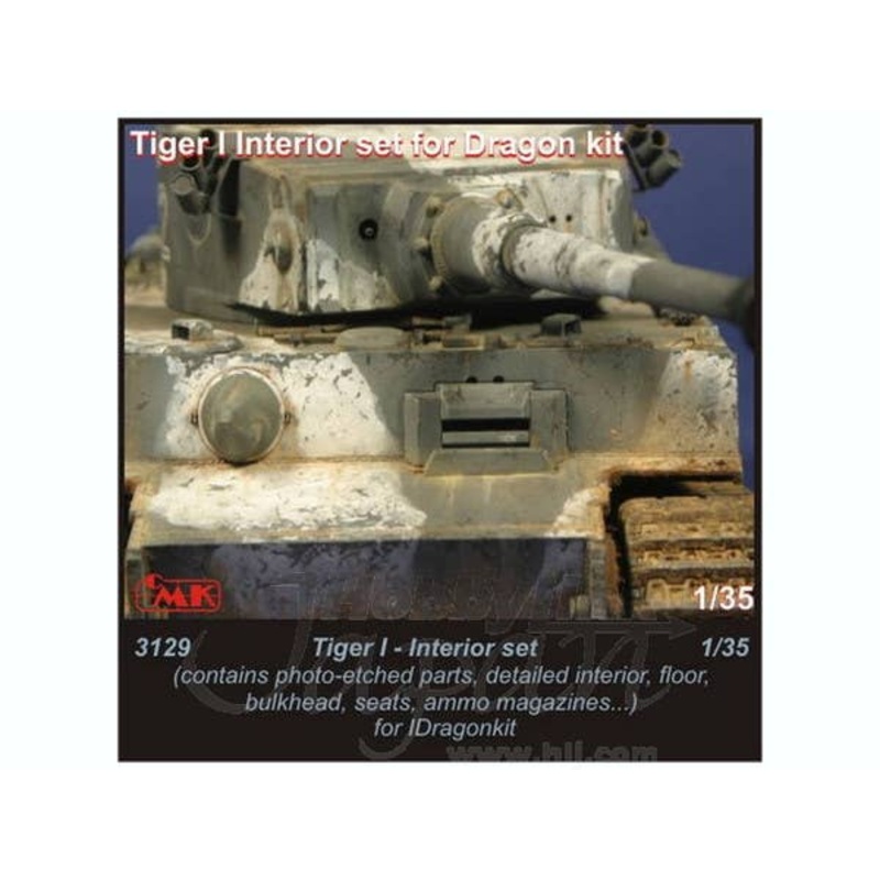 1/35 Tiger I Interior Set (for Dragon)