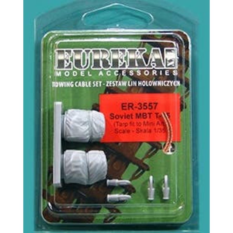 1/35 Tow Cable for Soviet T-55 with Canvas Tarpaulin (for Mini Art)