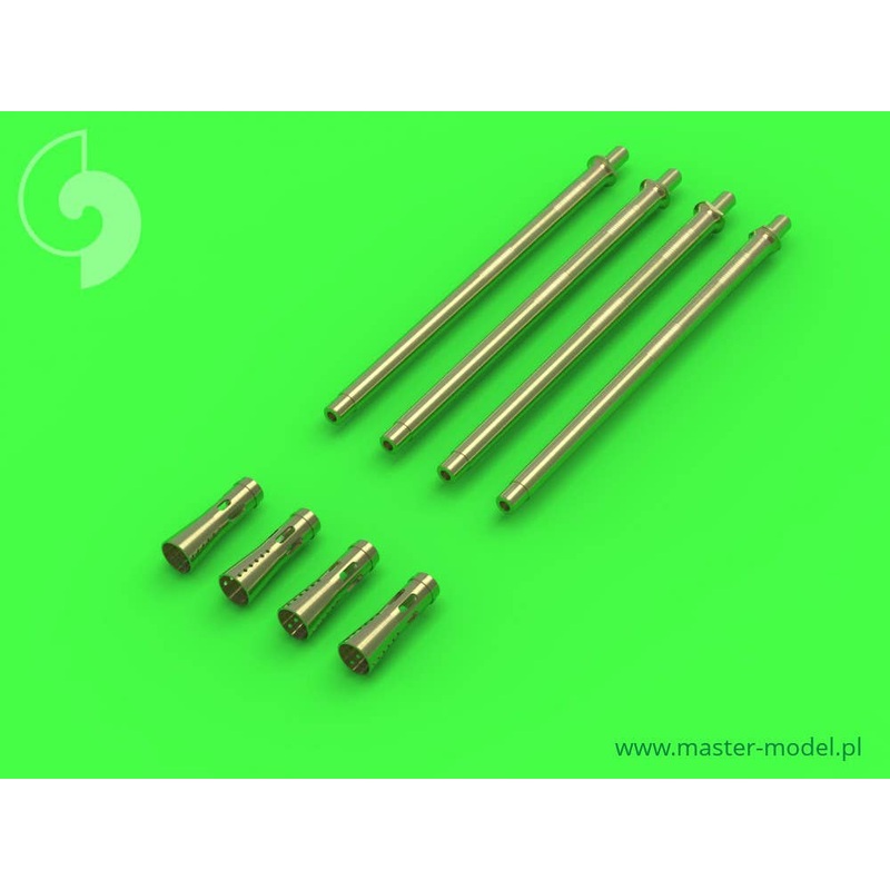 1/35 WWII German 2cm Flak 38 L / 65 AA gun / 2cm Quadruple AA Gun 38 Barrel (4 pieces)