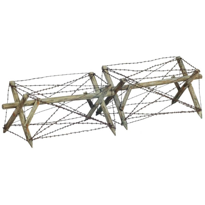 1/35 WWII Italy Defensive Fence with Wire Obstacle