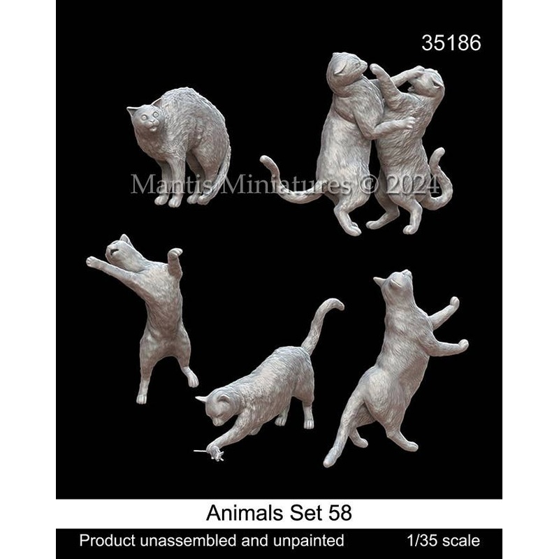 1/35 Animal Set 58 Cat