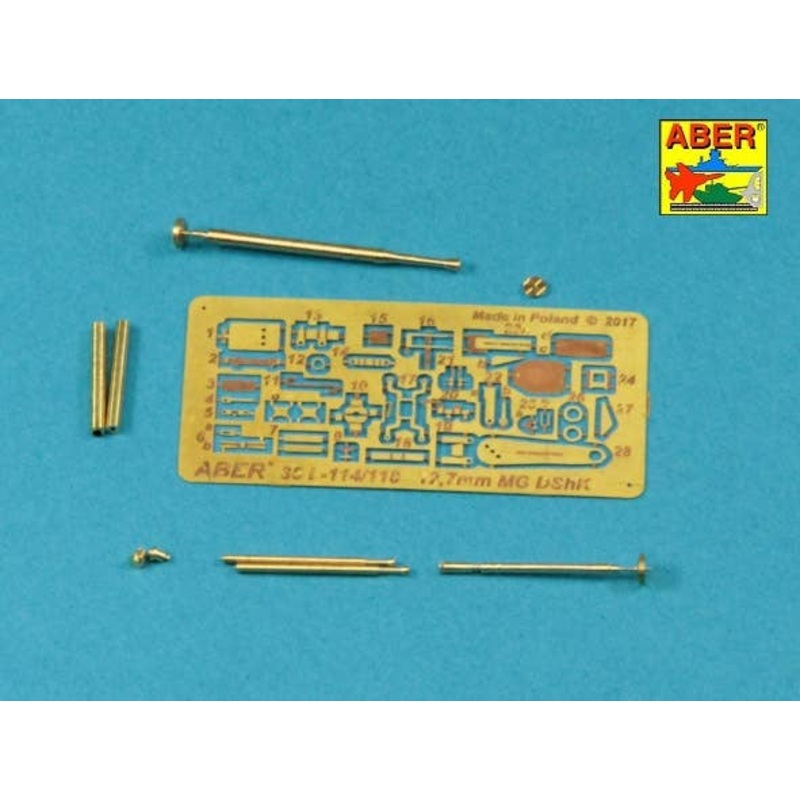 1/35 Barrel for Russian 12.7mm Heavy Machine Gun DShK WWII for JS-2,JS-3,JSU-152