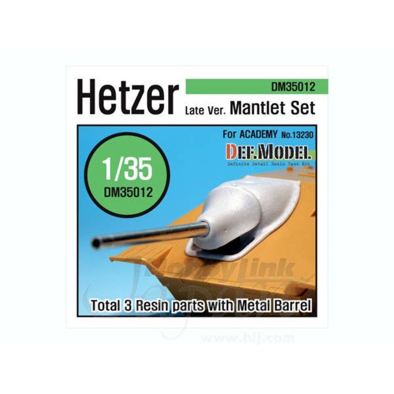 1/35 Hetzer Late Ver. Mantlet Set (for Academy)