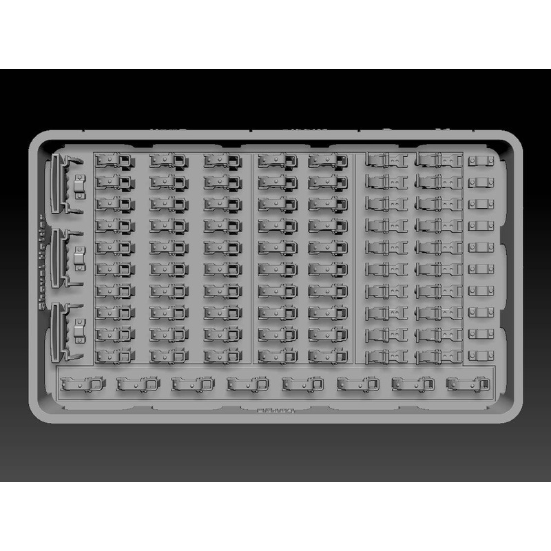 1/35 WWII German Clamp Set (Early type)