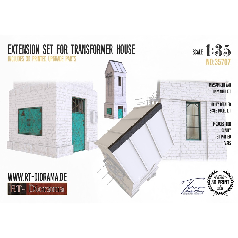 1/35 Extension Set for Transformer House