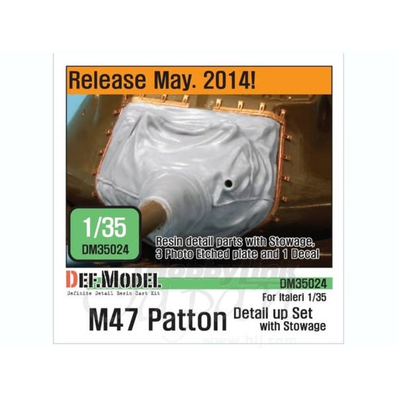 1/35 M47 Patton Detail Up Set with Stowage (for Italeri)
