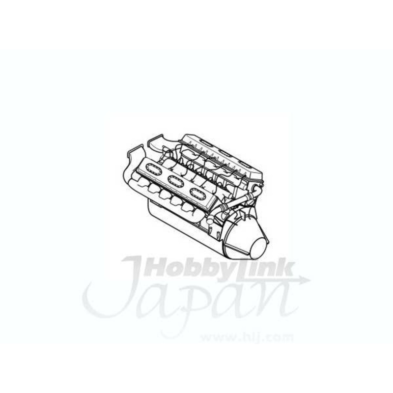 1/35 Maybach HL 230P30 German tank engine