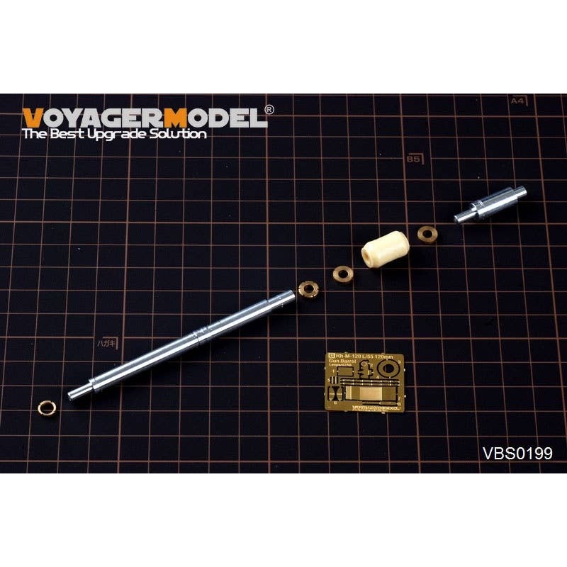 1/35 Modern German Rh-M-120 L/55 120mm Gun Barrel (Leopard 2A6 Used)