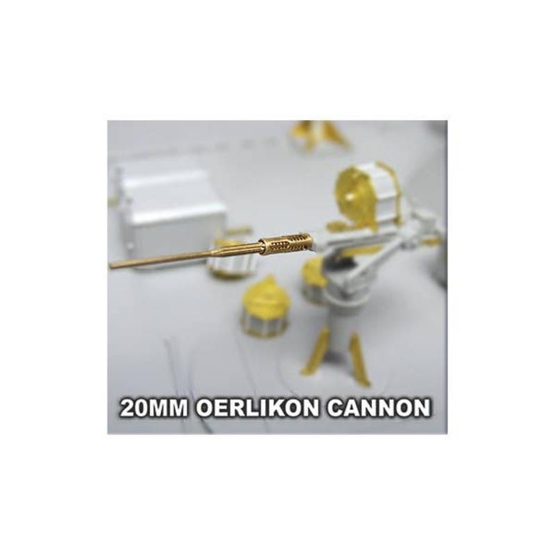 1/35 WWII 20mm Oerlikon Barrel AA Gun for PT Boat
