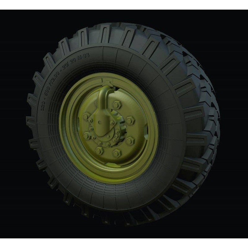 1/35 ZiL-131 Road Wheels