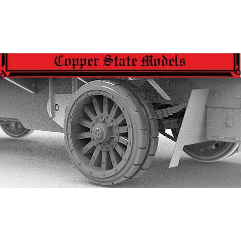1/35 Garford-Putilov rear wheels, 1941 pattern