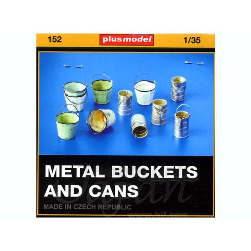 1/35 Metal Buckets and Cans