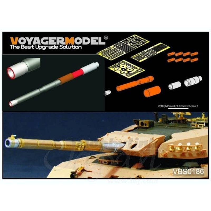 1/35 Modern German L7A3 105mm Gun Barrel for Leopard 1C2 MEXAS