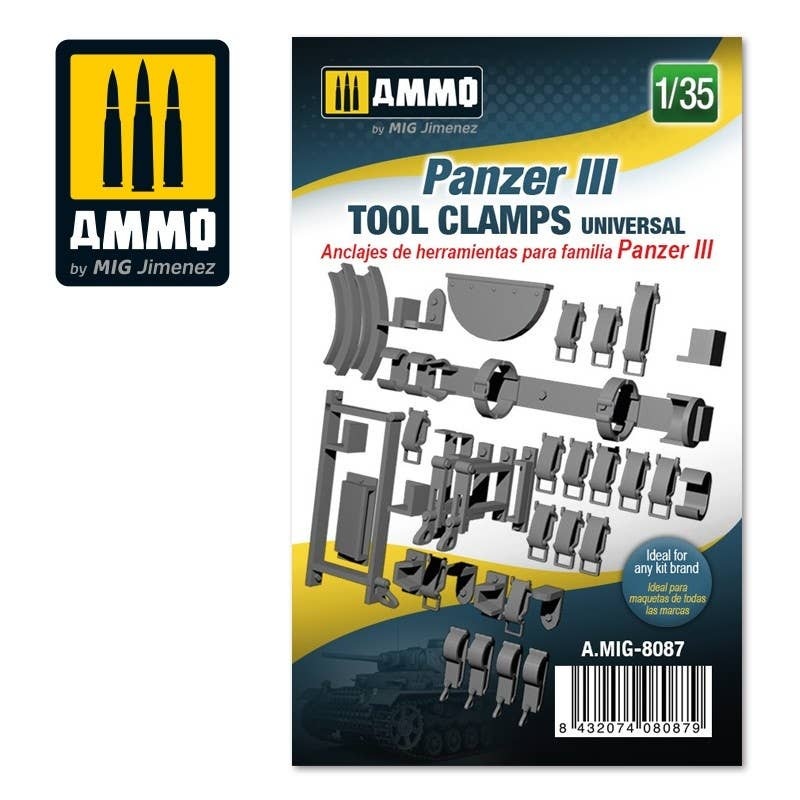1/35 Tool Clamp for Panzerkampfwagen III
