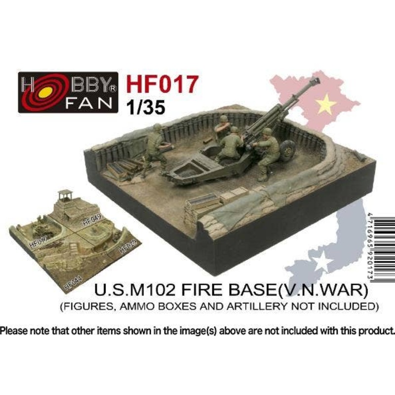 1/35 US M102 Fire Base Vietnam War