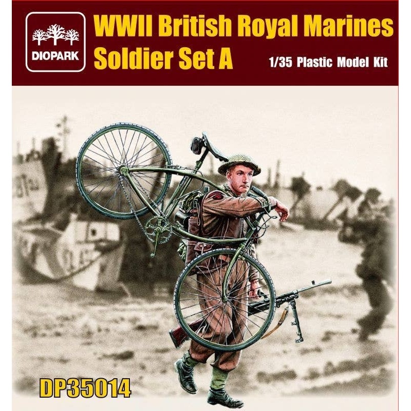 1/35 WWII British Royal Marines Soldier Set A