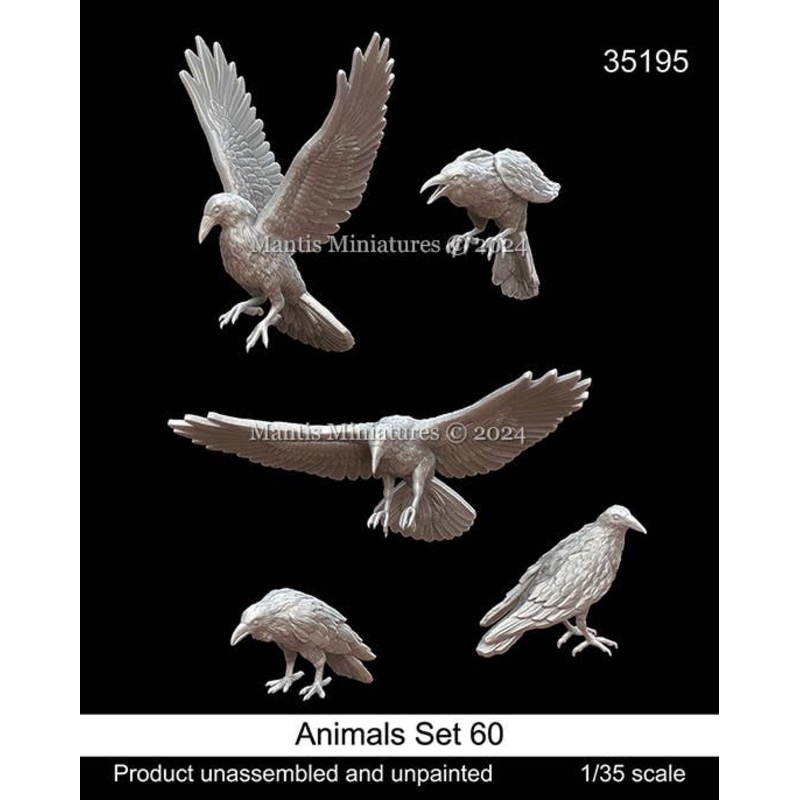 1/35 Animals Set 60 Crow