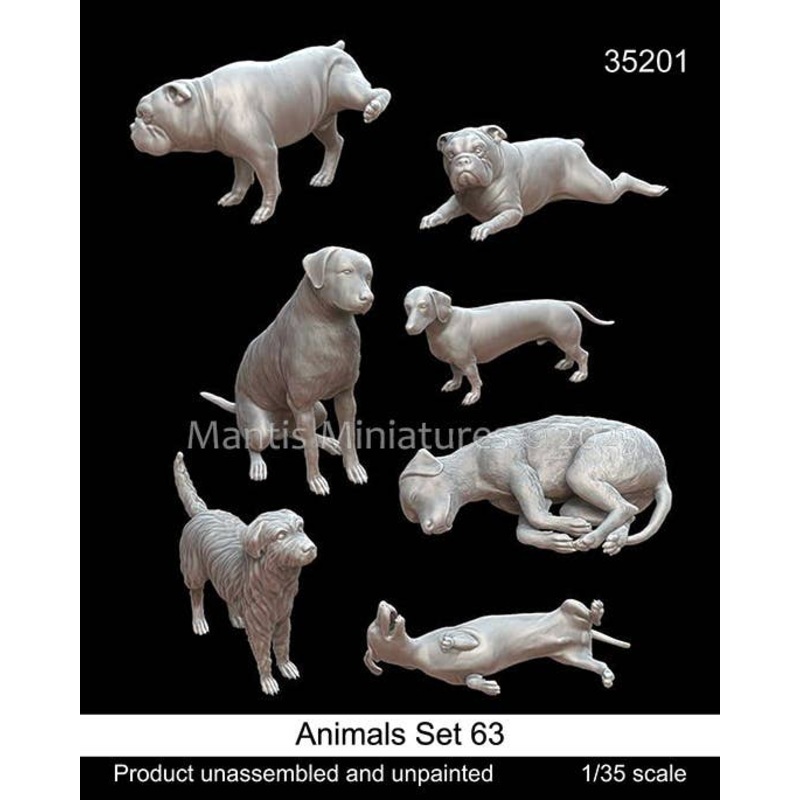 1/35 Animals Set 63 Dog
