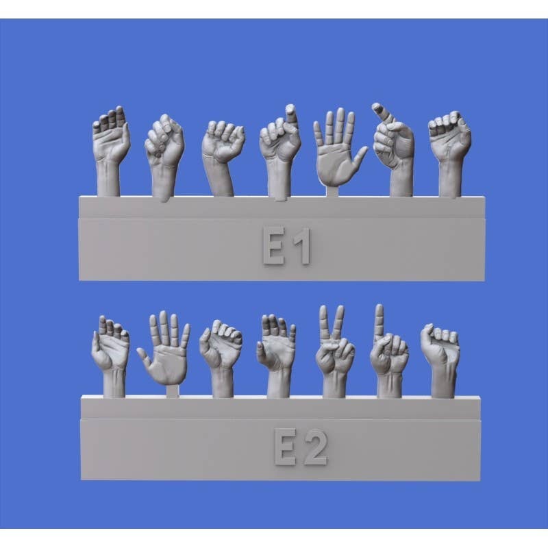 1/35 Assorted hands set No.5