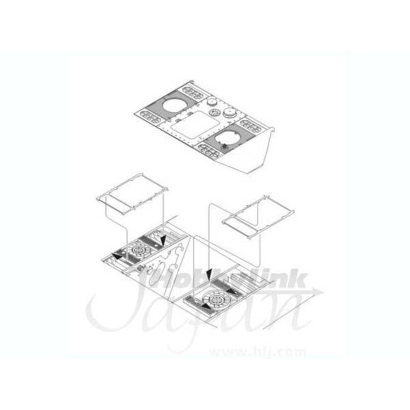 1/35 Jagdpanther Coolers Set (for Tamiya)