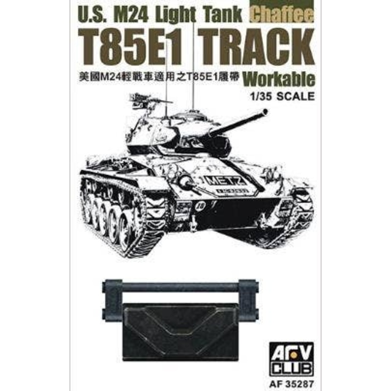 1/35 M24 Light Tank Workable Track Set T85E1