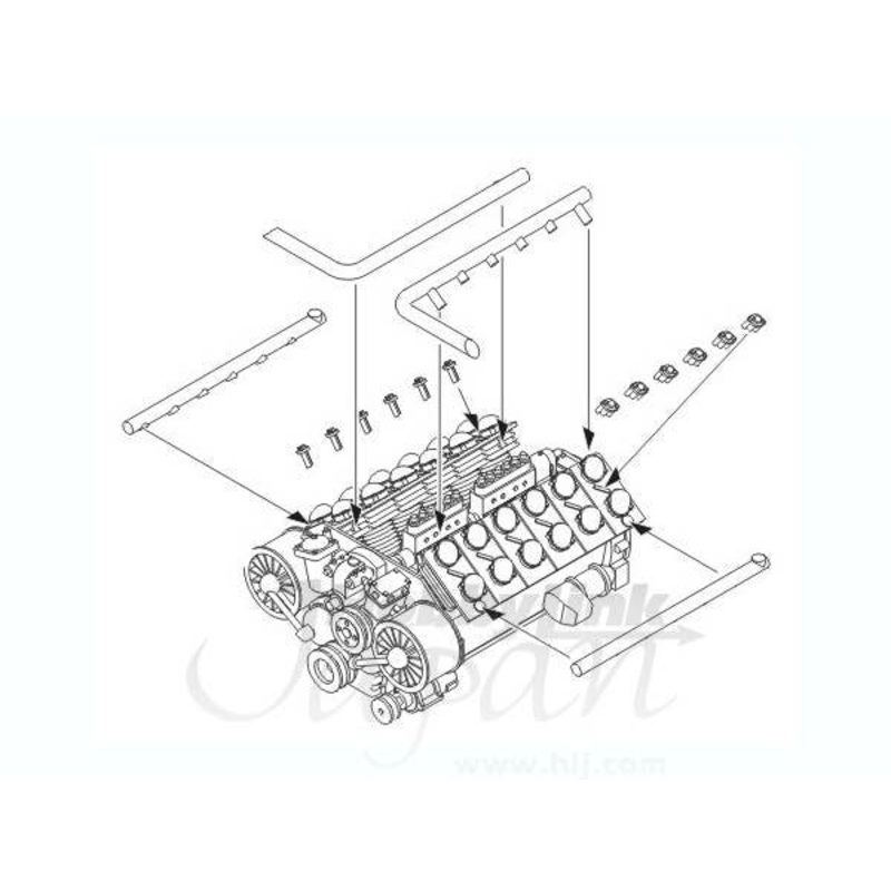 1/35 Tatra 103 WWII german engine