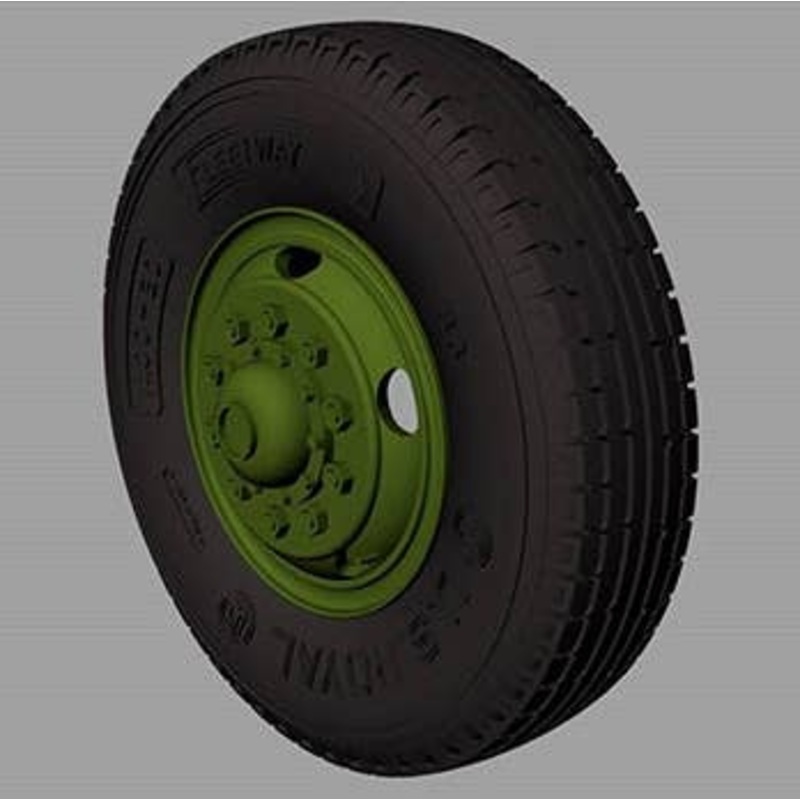 1/35 US M54 Truck Road Wheels Royal Commercial