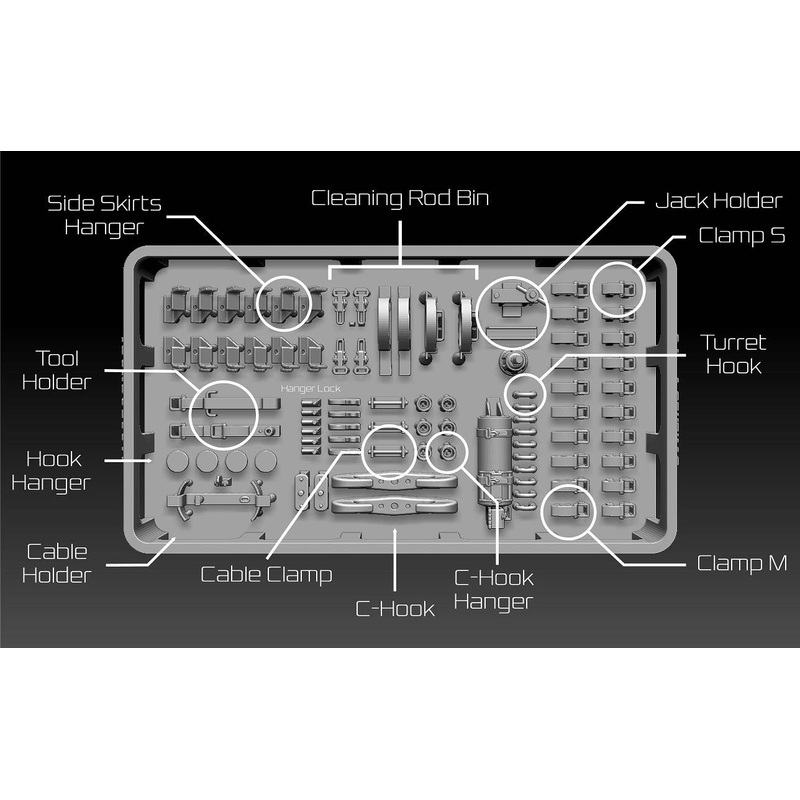 1/35 WWII German Panther Tank G Detail Set