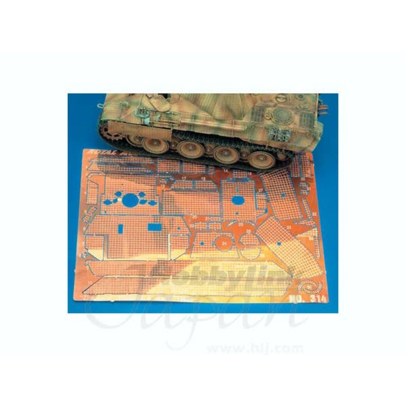 1/35 Zimmerit Panther A Early Type