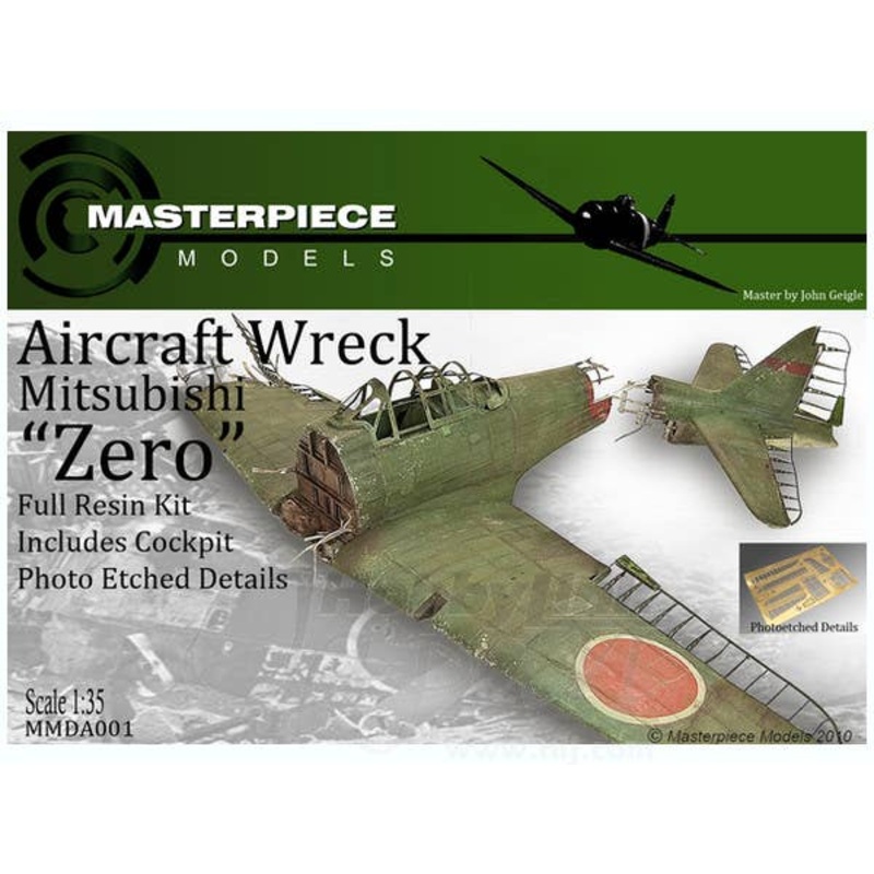 1/35 Aircraft Wreck Mitsubishi Zero