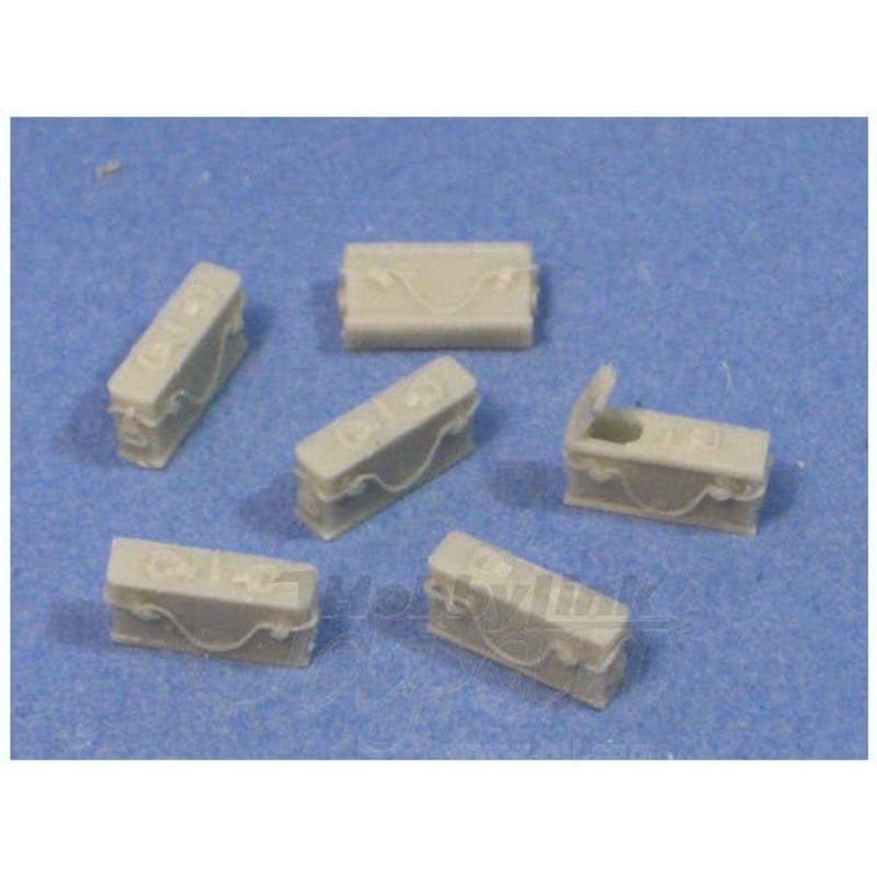 1/35 Besa Ammo Boxes 15 Open 3 Closed