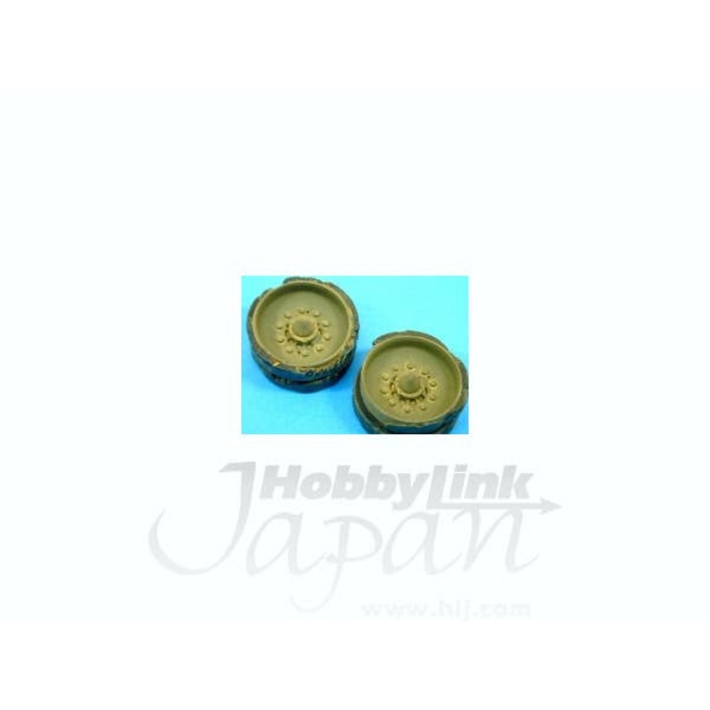 1/35 Challenger 2 Damaged Wheels (for Tamiya/Trumpeter)