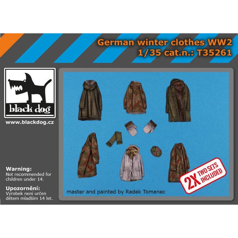 1/35 German winter clothes WW II