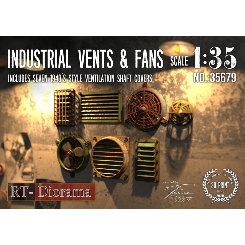 1/35 Industrial Vents & Fans