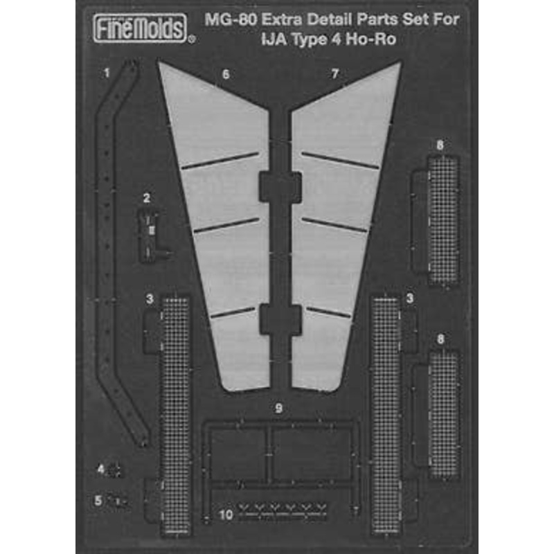 1/35 Photo-Etched Parts for Type 4 15cm Self-Propelled Gun