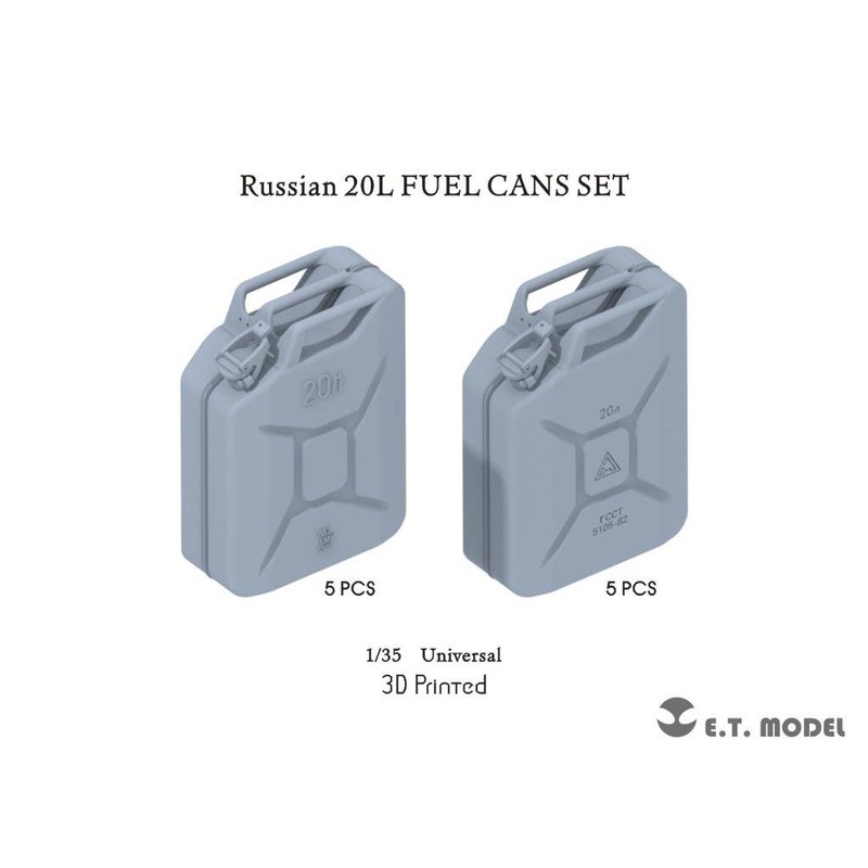 1/35 Russian 20 Liter Fuel Cans Set (10 pieces)