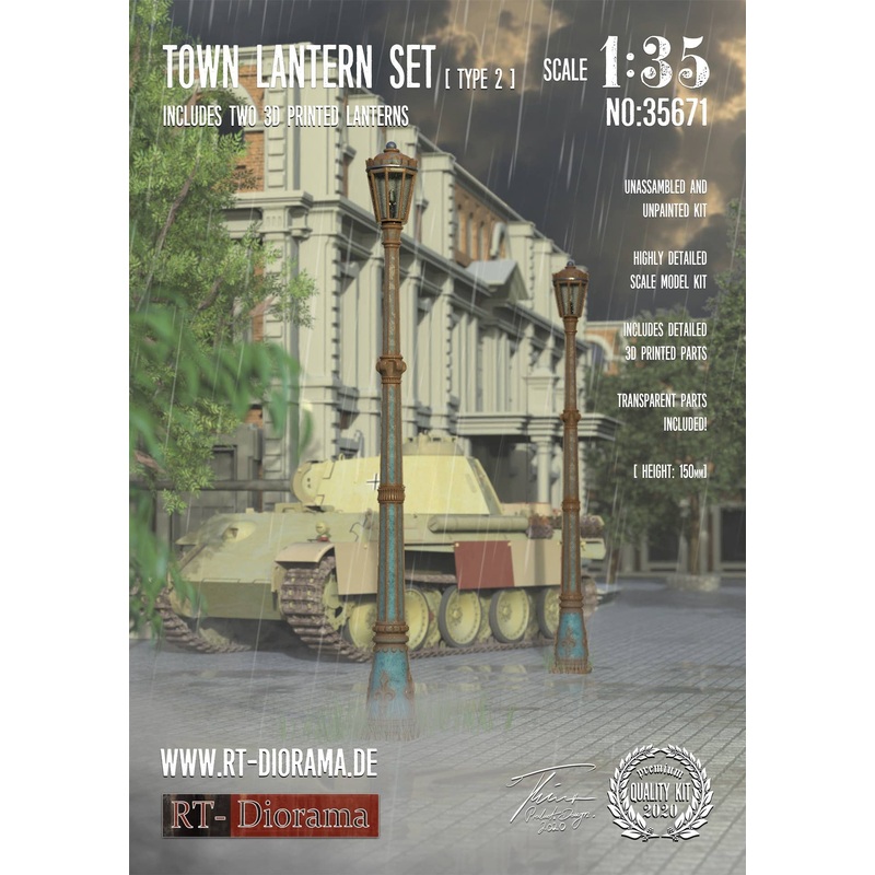 1/35 Town Lantern Set