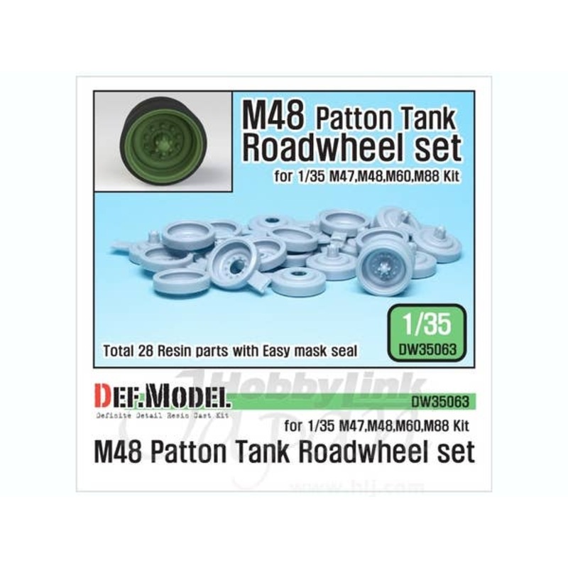1/35 US M48 MBT Series Road Wheel Set (Dragon)