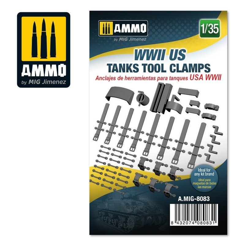 1/35 WW.II US Army Tank Tool Clamp
