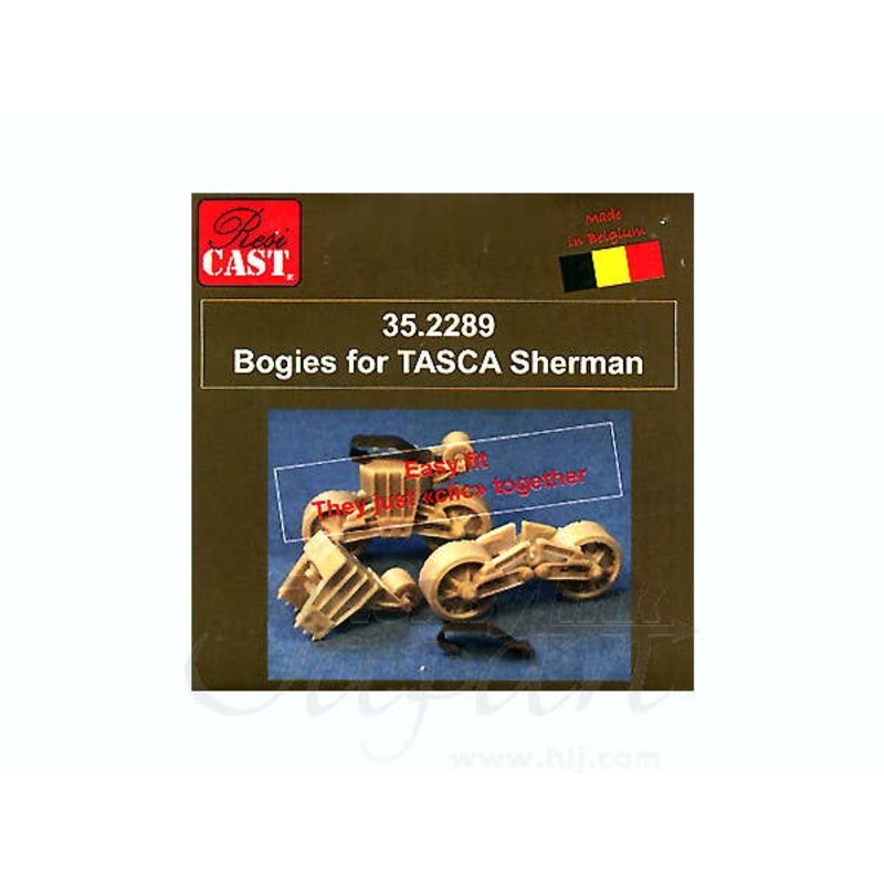 1/35 Bogies for TASCA M4A4