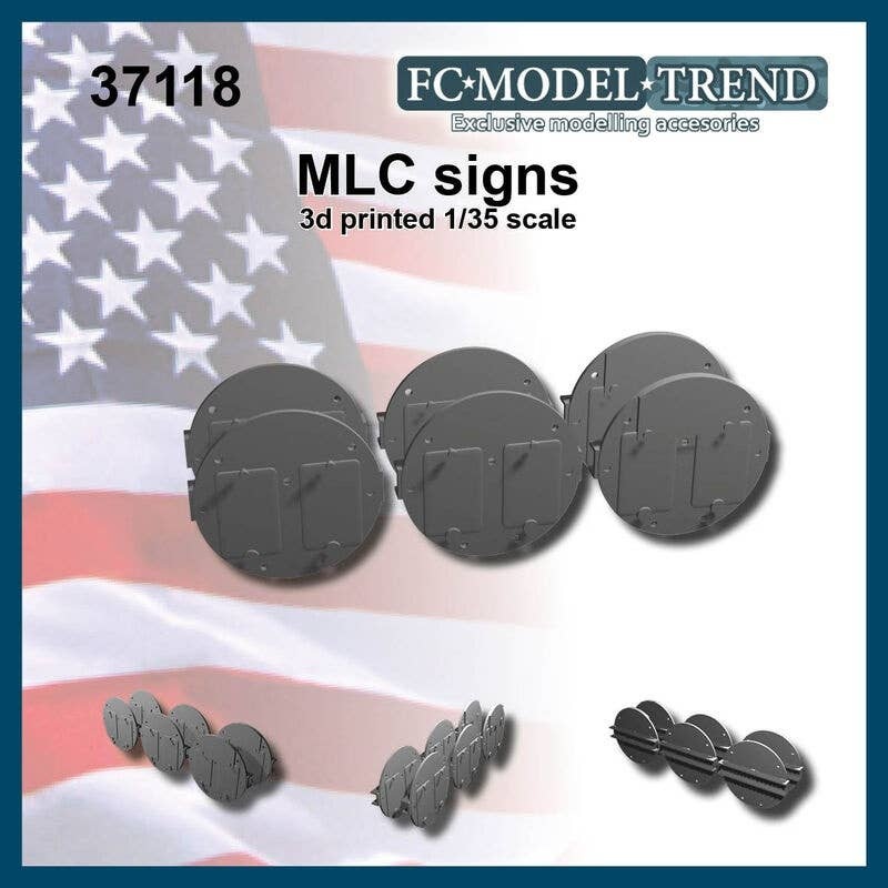 1/35 Current Use MLC (Military Load Classification) Label Set (6pcs)