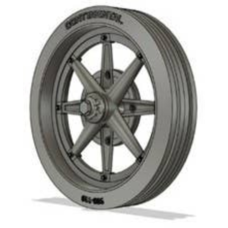 1/35 German 7.5cm Pak40 Late Model Road Wheels