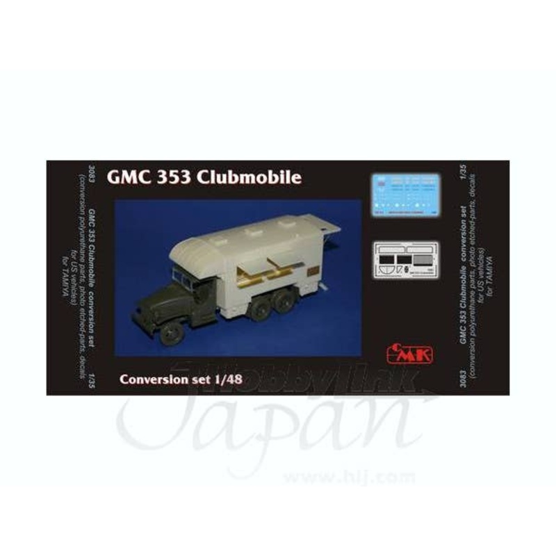 1/35 GMC 353 Clubmobile conbersion set for Tamiya
