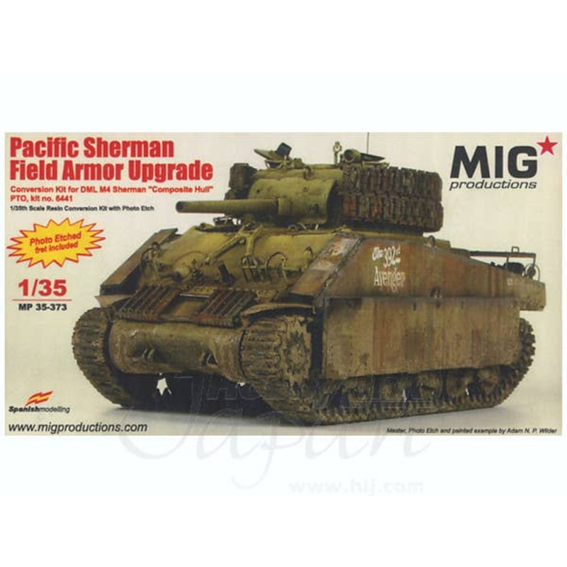 1/35 Pacific Sherman Field Armor Upgrade