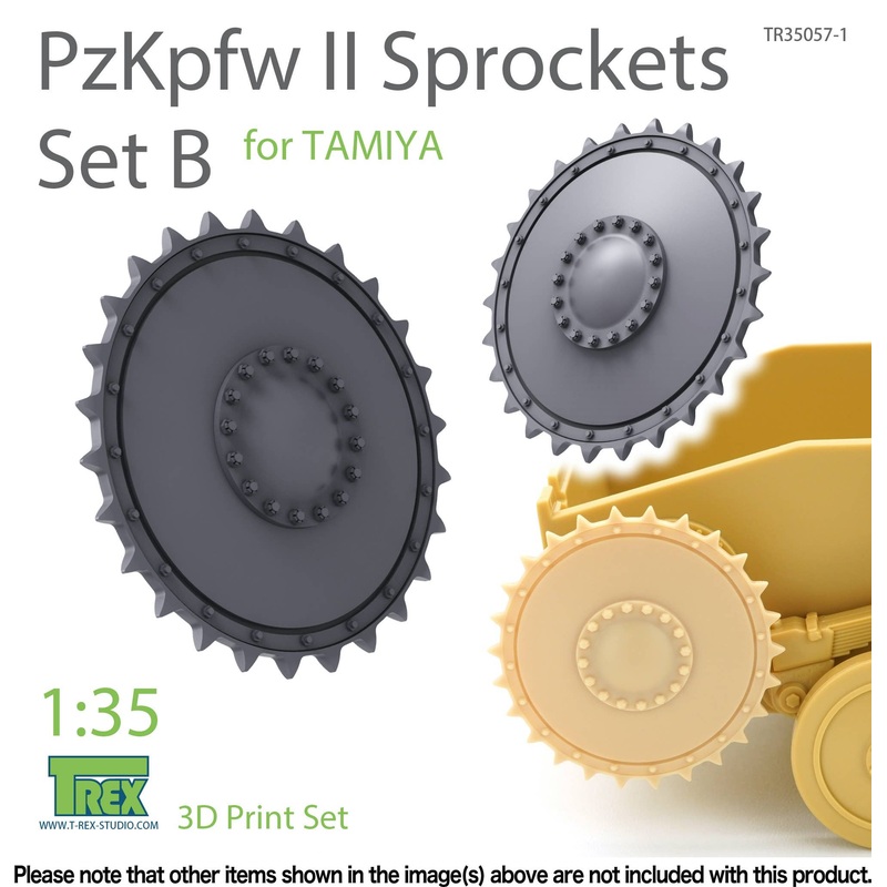 1/35 Sprocket Set for Panzer II B For Tamiya