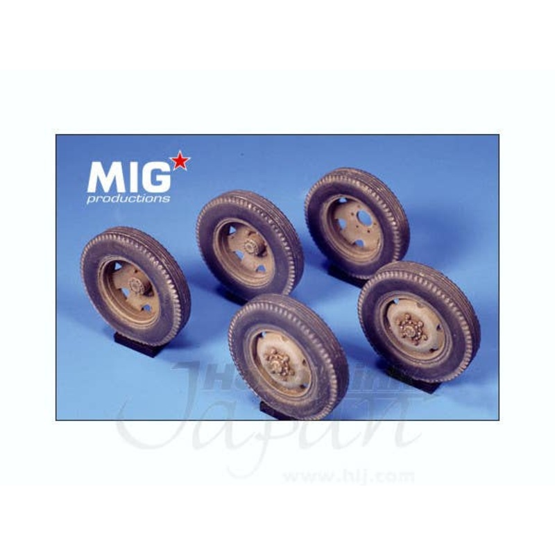 1/35 Steyr 1500 Road Wheels (5pcs)