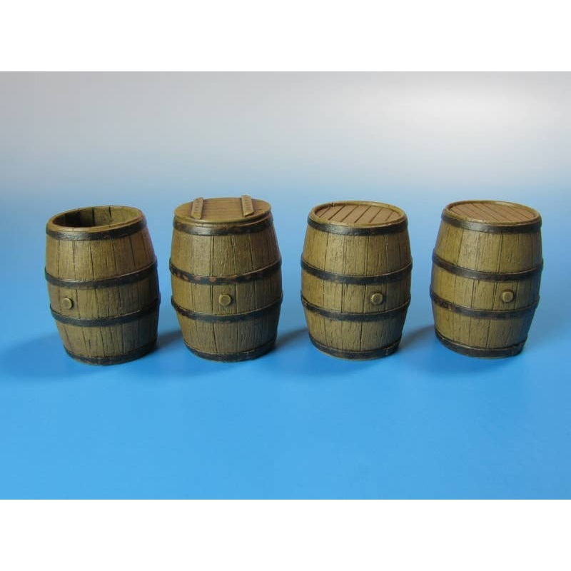 1/35 Wooden Barrel Set (4 pieces)