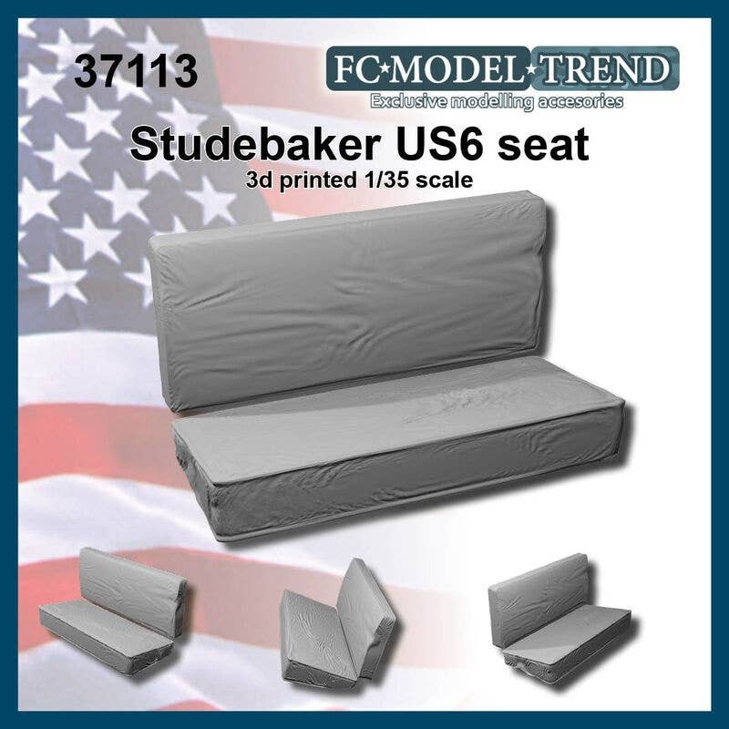 1/35 WWII America Studebaker US6 2.5t Truck Driver's Seat (for 1 car)