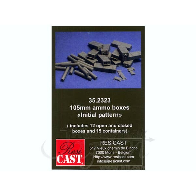 1/35 105mm Ammo Boxes Initial Pattern