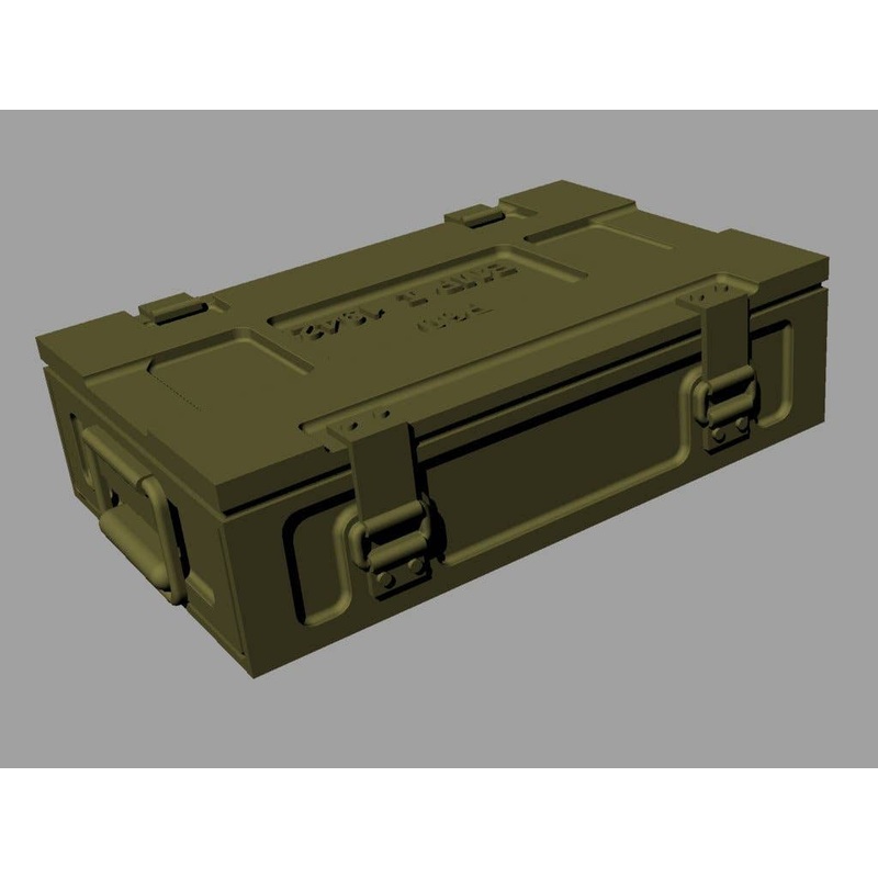 1/35 Ammo Boxes for 25pdr (HE and AT Pattern)